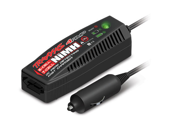 TRA2975 Charger, DC, 4 amp (6 - 7 cell, 7.2 - 8.4 volt, NiMH)