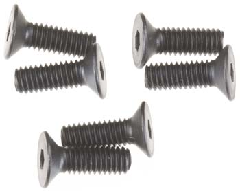 Countersunk Machine Hex Drive Screws 4x12mm (6)  (Part # TRA2542)