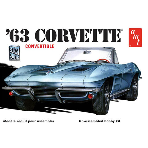 AMT1335M 1/25 1963 Chevy Corvette Convertible
