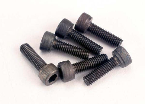 TRA2587 Screws, 3x10mm cap-head machine (6) (no washer)