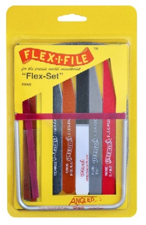 FXF-550 Flex Set; Flex-I-file frame, 5 flex-Pad Sanding Sticks