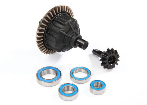 TRA8686 Differential, fron or rear, complete (fits E-Revo VXL)