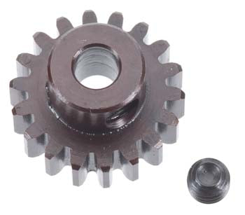 Pinion Gear 18T (MOD1/5mm Bore/M5 Set Screw) (Part# TKR4178)