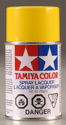 TAM86006 PS-6 Polycarb Spray Yellow 3 oz