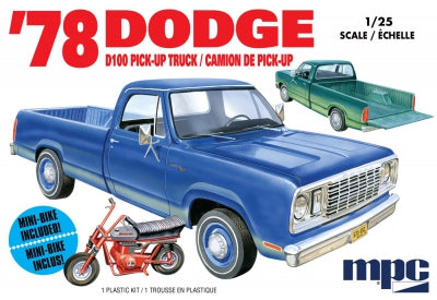 MPC901M 1/25 1978 Dodge D100 Custom Pickup 2T