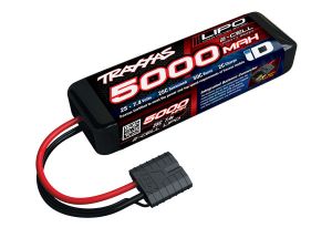 TRA2842X 5000mAh 2-cell 7.4V LiPo Battery (Short)