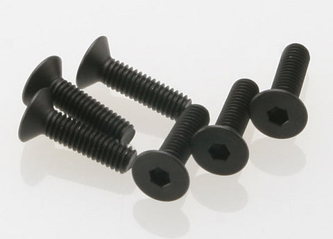 Screws 4x15mm (6) Countersunk:VXL (PART# TRA2546)