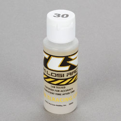 TLR74006  SILICONE SHOCK OIL, 30WT, 338CST, 2OZ
