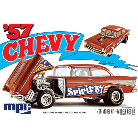 MPC904 1/25 1957 Chevy Flip Nose, Spirit of 57
