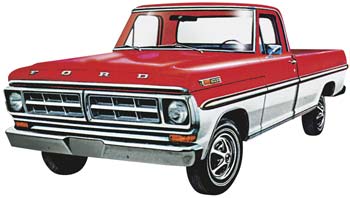 1/25 '71 Ford Ranger Pick-up (Part # MOE1208)