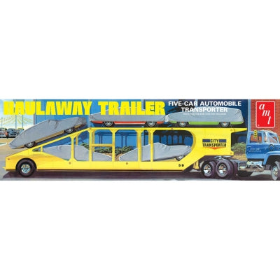 AMT1193 1/25 5-Car Haulaway Trailer