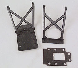 SKID PLATES _ FR & R: NST (Part # TRA4133)(discon)