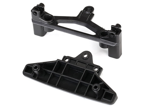 TRA8335 Bumper, front (1 each, upper & lower)