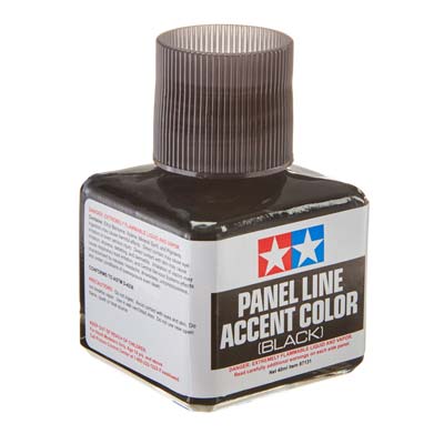 TAM87131 Panel Line Accent Color 40ml, Black