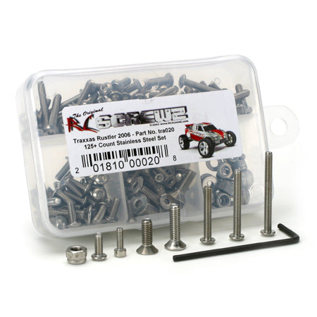 RCZTRA020 Traxxas Rustler, xl-5, Screw Set