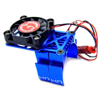 BLUE MULTI MOUNT FAN HEAT SINK 36MM MOTORS (PART# HRAMH550TE06 )