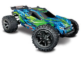 TRA67076-4 Rustler  4X4 VXL: 1/10 S Truck with TQi Traxxas Link Enabled 2.4GHz Radio System & TSM