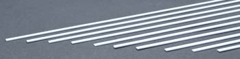 EVERGREEN STYRENE STRIPS .040x.156" (10) (Part # EVG147)