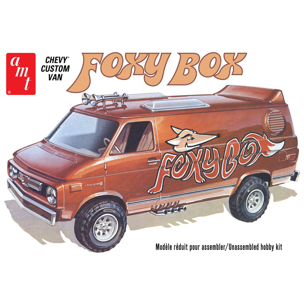 AMT1265 1975 Chevy Van "Fox Box" 1:25