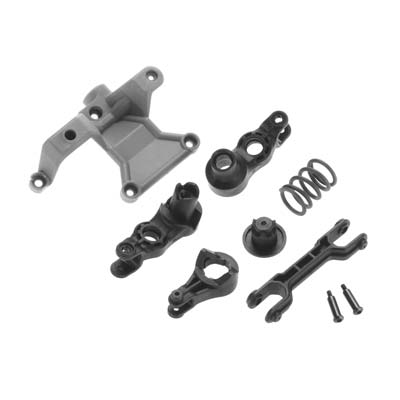 Steering Bellcranks/support+screws (2); X-Maxx (PART# TRA7746)