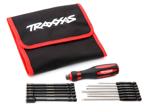 TRA8710 Speed Bit Master Set, Hex & Nut 13 pcs