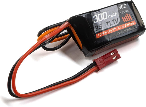 SPMX3003SJ30  300mAh 3S 11.1V 30C LiPo Battery; JST Connector