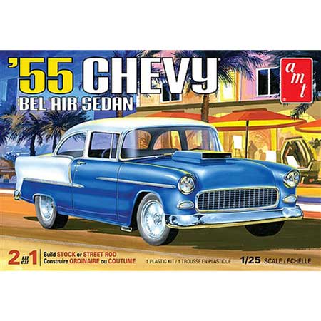 AMT1119 1/25 1955 Chevy Bel Air Sedan