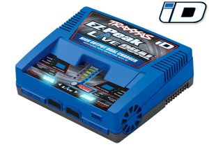 TRA2973 Charger, EZ-Peak Live Dual, 200W, NiMH/LiPo with iD Auto Battery Identification