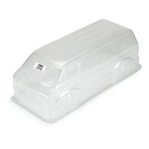 PRO355200 70's Rock Van Clear Body for 12.3" WB Crawlers