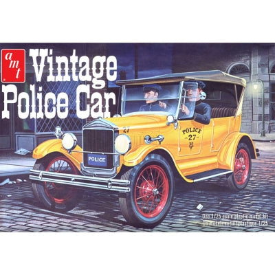 AMT1182 1/25 1927 Ford T Vintage Police Car