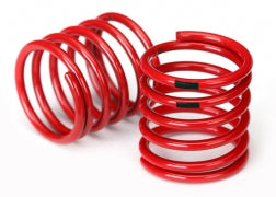 TRA8364 SPRING, SHOCK (RED) (4.4 RATE, BLACK STRIPE) (2)