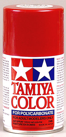 TAMIYA POLY PAINT MET RED (Part # TAM86015) PS-15