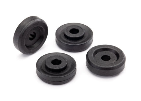 TRA8957 Wheel washers, black (4)