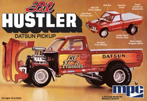 MPC982 1/25 1975 Datsun Pickup "Li'l Hustler"  Model Kit