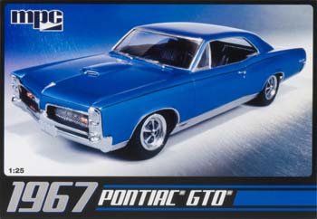 MPC 1967 PONTIAC GTO MODEL 1/25 (Part # MPC710)