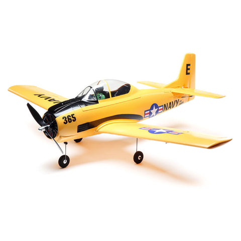 EFL08250 T-28 Trojan 1.1m BNF Basic with AS3X and SAFE Select