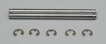 Suspension Pins 48mm Hard Chrome (2)  (Part # TRA2639)