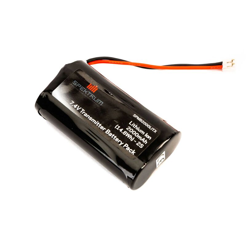 SPMB2000LITX  2000 mAh TX Battery: DX9,DX7S,DX8