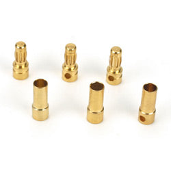 GOLD Bullet Connector set 3.5mm (3) (PART# DYNC0043)