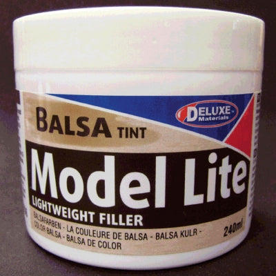 DLMD6 Model Lite Balsa Filler, Balsa Brown: 240cc