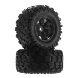 TRA7772x Traxxas Tires/Wheels Assembled/Glued X-Maxx